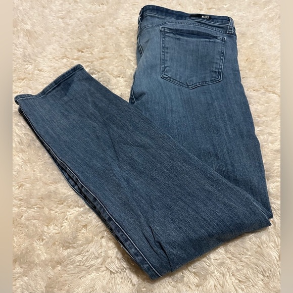 Kut From The Kloth Women’s Size 16 Catherine Boyfriend Denim Blue Jeans EUC - Picture 11 of 11